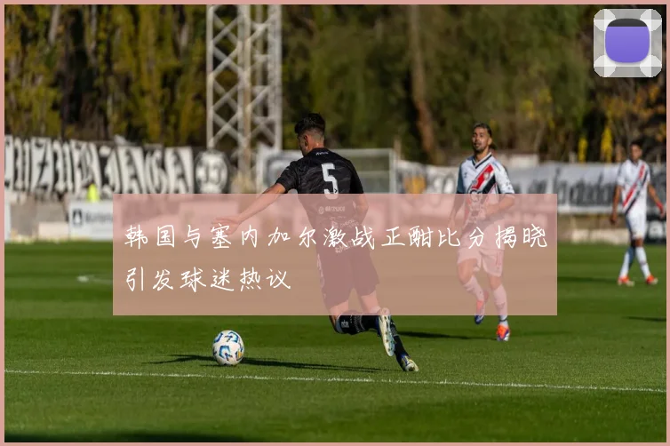 韩国与塞内加尔激战正酣比分揭晓引发球迷热议